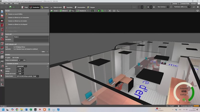do lighting  design and calculations using dialux evo