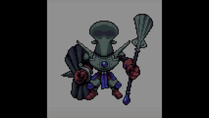 create pixel art character animation for your game