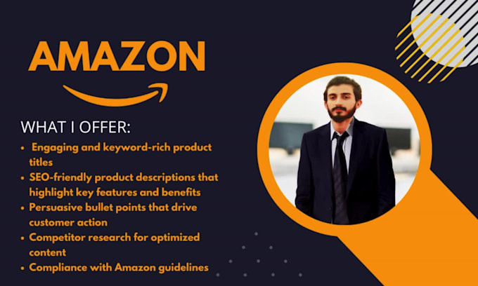 write high converting amazon SEO titles, descriptions and bullet points