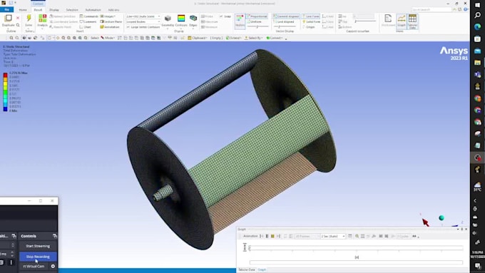 do a static structural or an explicit dynamic simulation for you