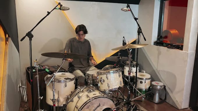 record professional live drums for your song HQ