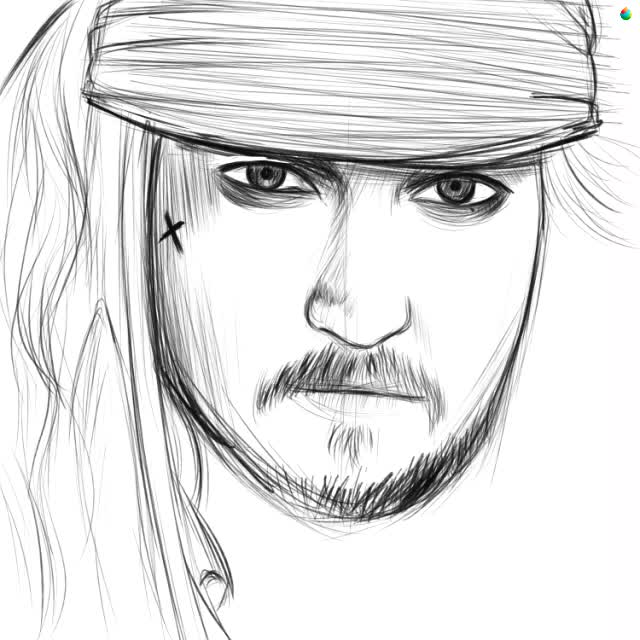 Draw a digital portrait sketch by Artvin24 Fiverr