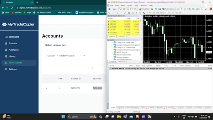 Provide server less remote trade copier for mt4 and mt5 by Kannytech ...