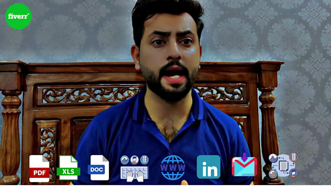be your virtual assistant for excel data entry, web research and email finding