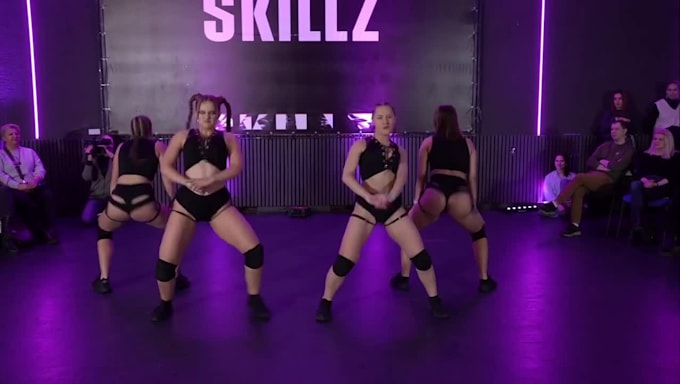 do twerk dance, tiktok dance, shuffle, gospel dance, shrine dance, group dance