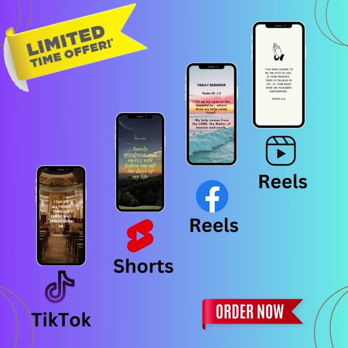 professionaly create 400 bible christian quotes reels,shorts