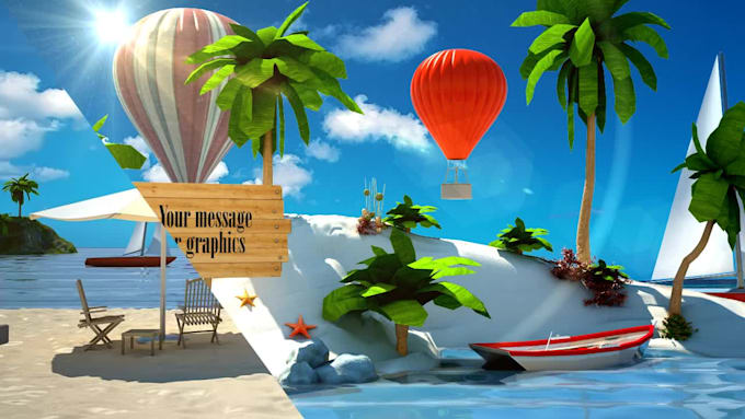 create travel promo video