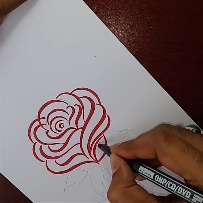 create a beautiful flower tattoo design for you