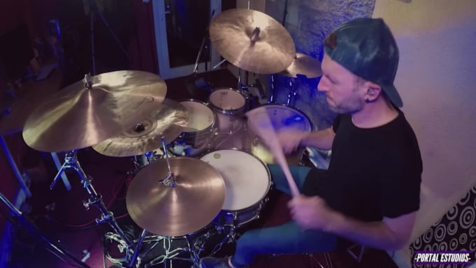 record your drums in a professional studio