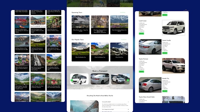 create a wordpress travel booking website