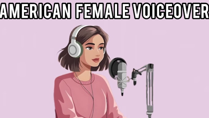 record professional ai  american female voice over