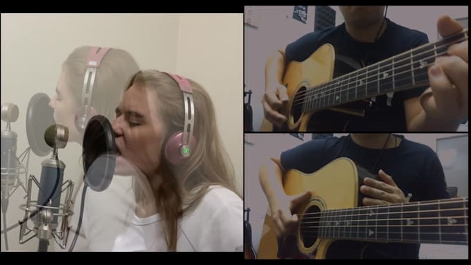 record a vocal track