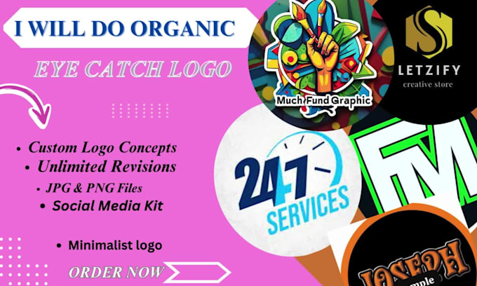 Do creative eye catching logo for your brand in 24 hours by ...