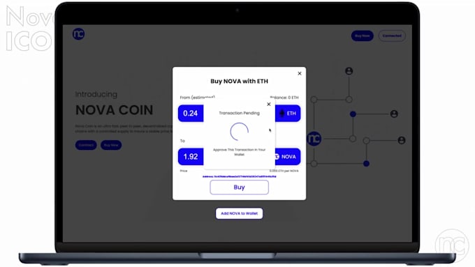 build ico website and erc20 token