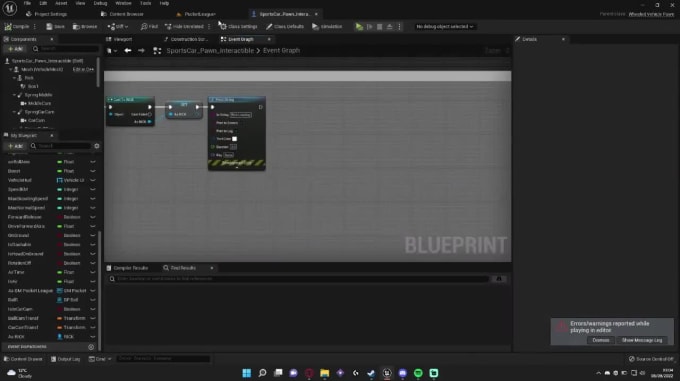 Create Or Fix Blueprints In Unreal Engine By Lockweb | Fiverr