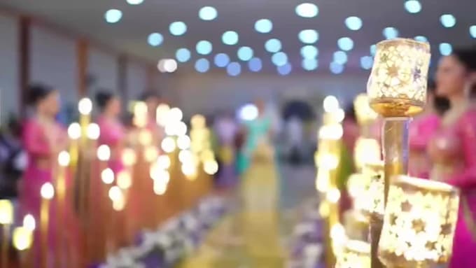 do indian wedding video editing