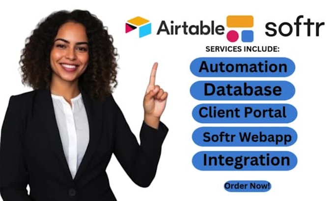 do airtable interface, airtable automation,airtable database,client portal,softr