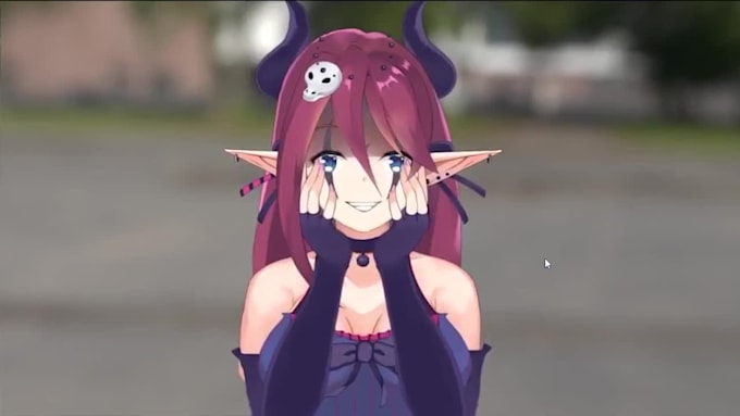 draw and rigging vtuber live2d model for stream