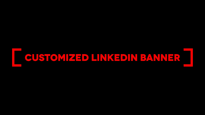 Design a customized linkedin banner by Masif92 | Fiverr