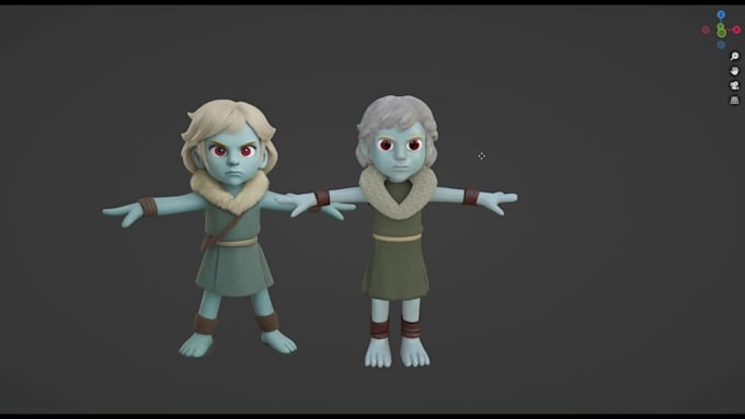turn your portrait image into a 3d character