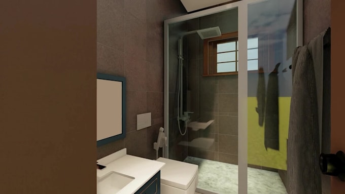 do interior design with realistic 3d rendering