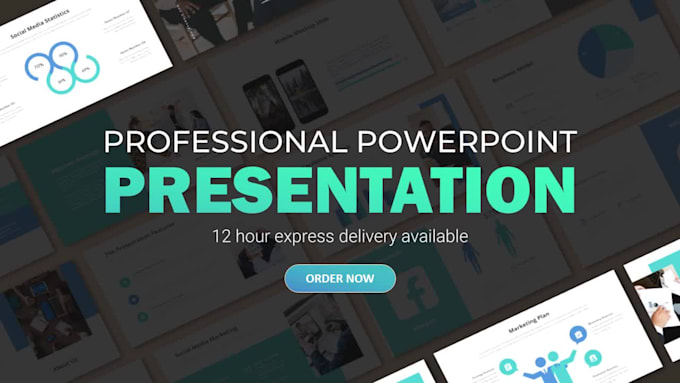 design a corporate powerpoint presentation, pitch deck