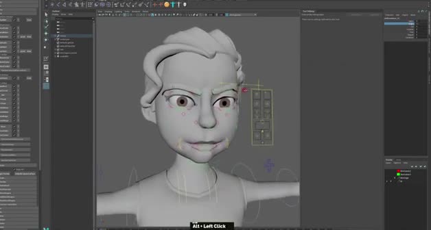 Re rig 3dfor video game,face rig,ue5 live link,3davatar,face morphs ...