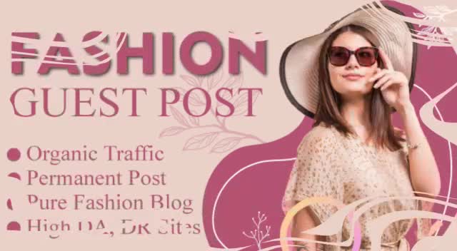do fashion guest post on high authority blog