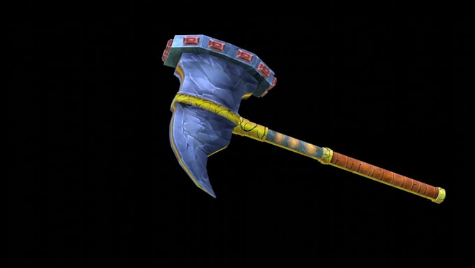 make lowpoly,highpoly wepaons with high,low res texture