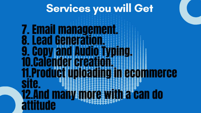 be your monthly virtual assistant
