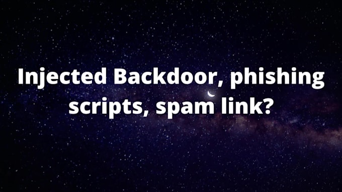 do wordpress malware removal, clean server and security,