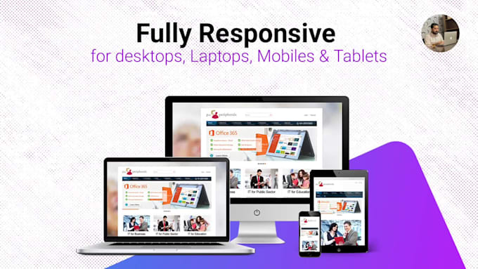 build professional responsive wordpress website design and website development