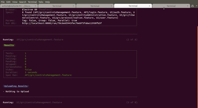 automate the process for end to end testing with cypress
