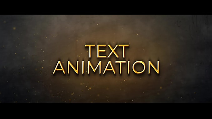 create professional text animation in after effects