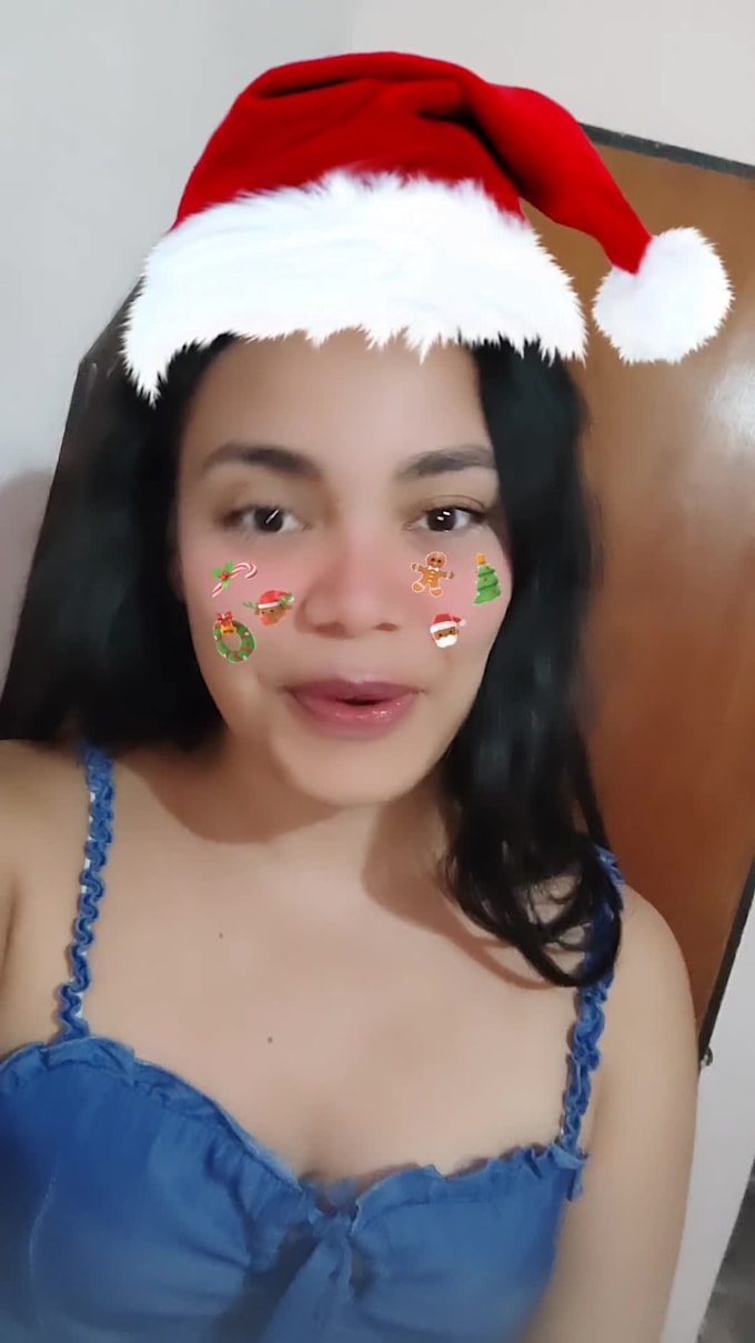 holiday model for your video or picture