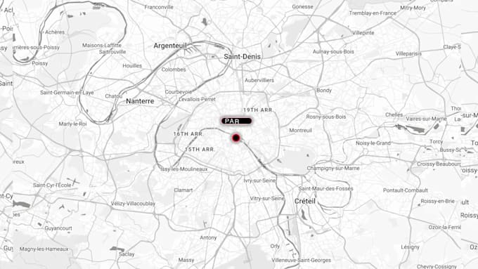 create a premium travel map animation for social media