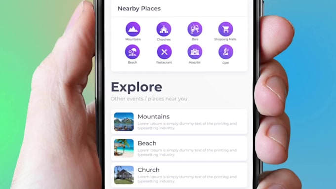 design iphone android ui ux mobile app mockups