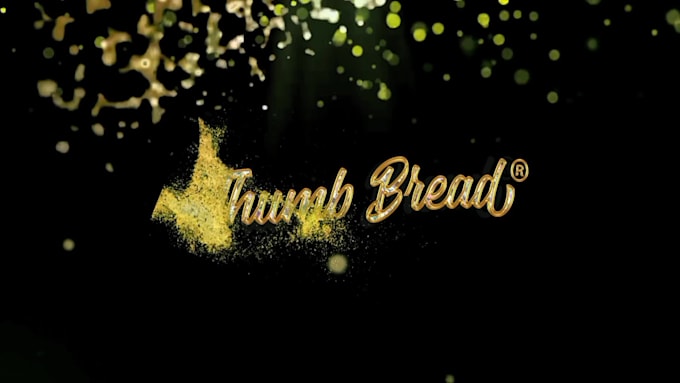 do all type 3d animation sparking diamond glitter logo