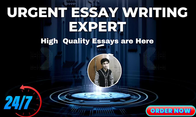 be your professional and urgent essay writer