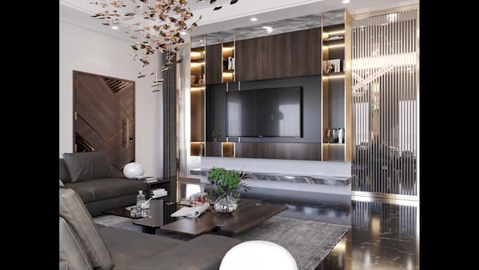 do virtual staging and virtual interior designs of all desired spaces