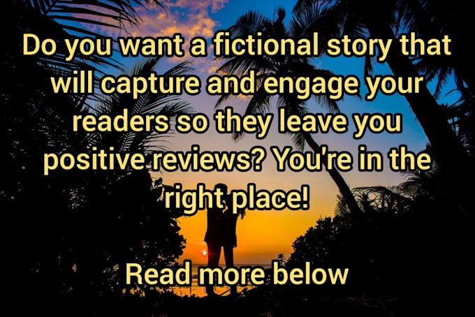 be your fiction ghostwriter