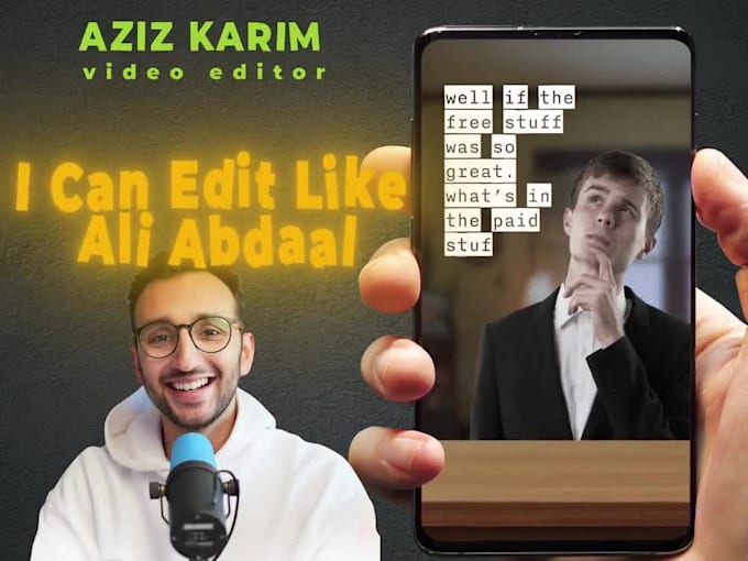 do ali abdaal style video editing for your shorts, reels and tiktok
