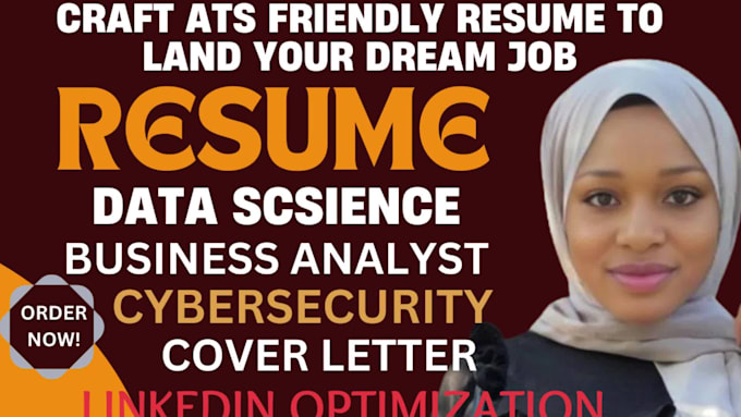 craft data science resume, data analytics, cyber security, business analyst CV