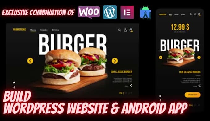 develop ecommerce website with mobile app