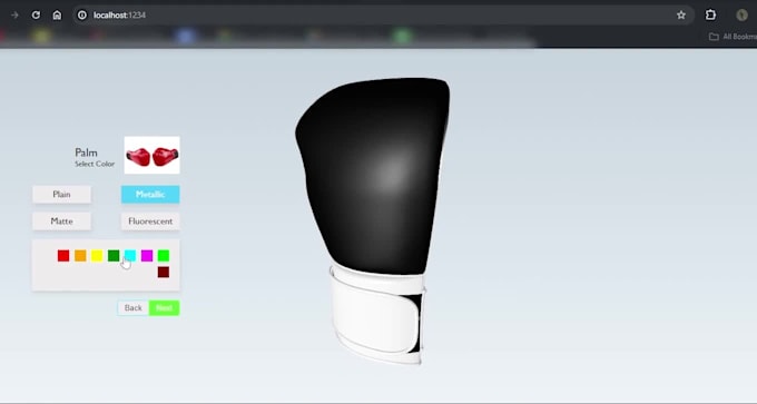 develop interactive 3d website using threejs and r3f
