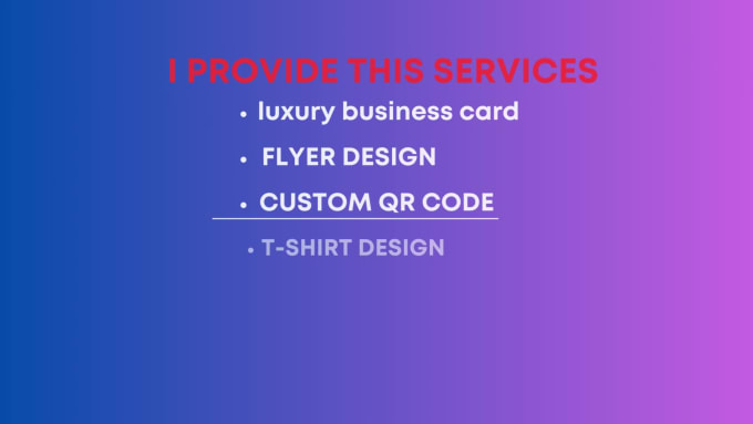I will unique and interesting business card and flyer designs for the modern market