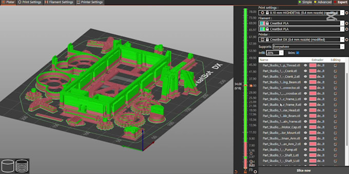 create 3d models, stl files, and cad designs for 3d printing