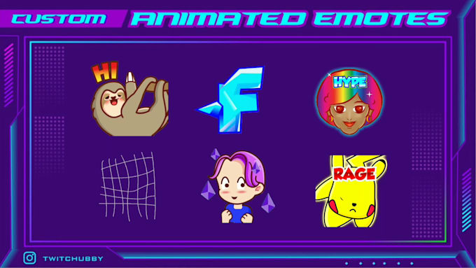 make animated emotes for twitch