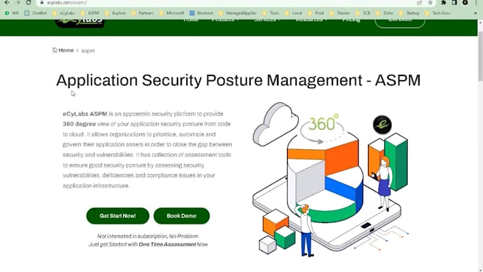 do 360 degree security assessment for your web
