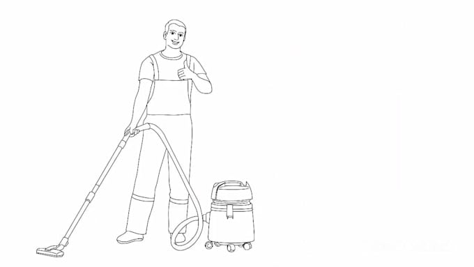 create a carpet cleaning service commercial video